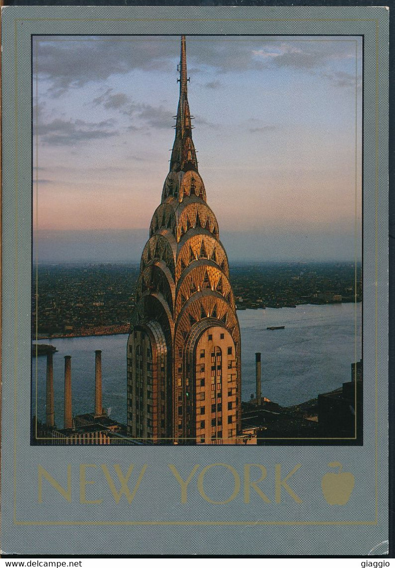 °°° 25552 - USA - NY - NEW YORK - CHRYSLER BUILDING - 1989 With Stamps °°° - Chrysler Building