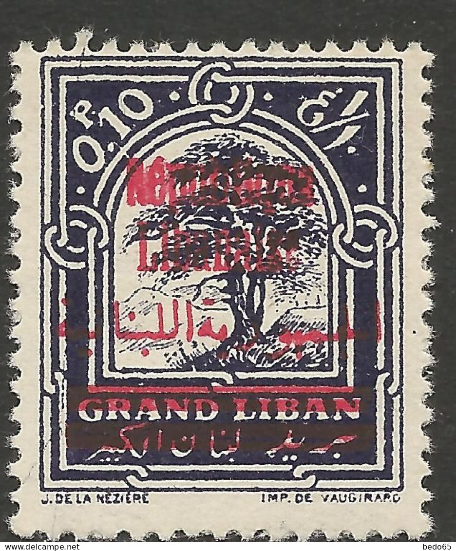 GRAND LIBAN N° 98 NEUF** LUXE SANS CHARNIERE / Hingeless / MNH - Neufs