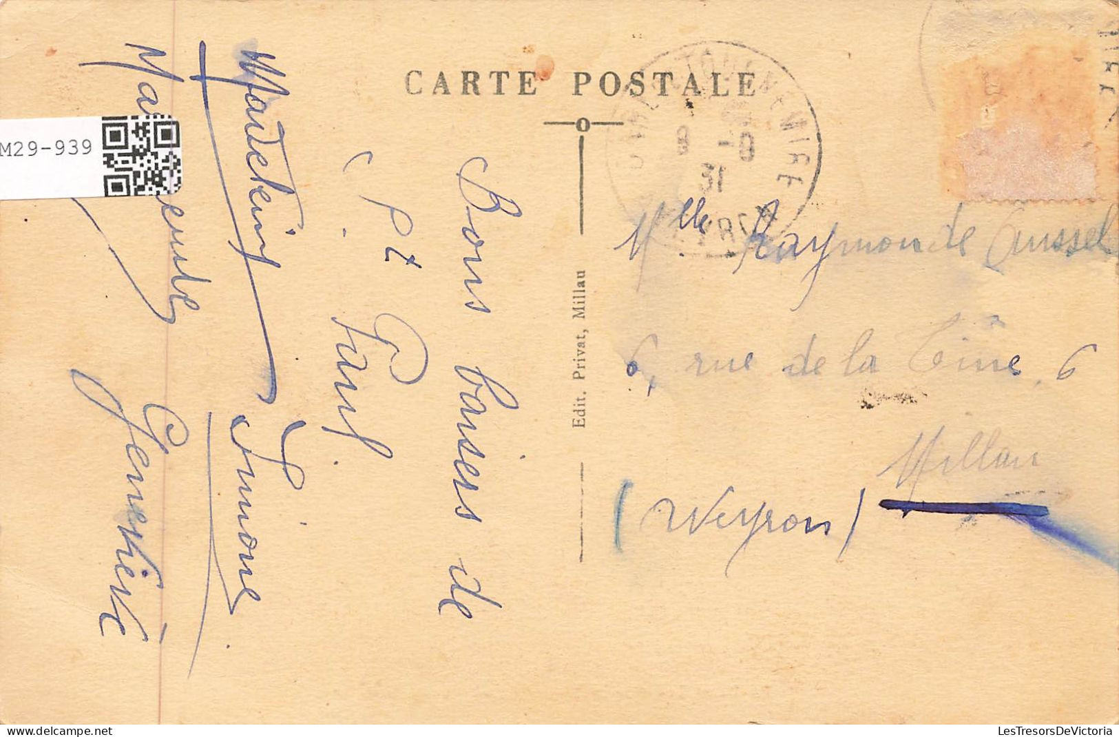FRANCE - Saint Paul Des Fonts - Vue Générale - Carte Postale Ancienne - Sonstige & Ohne Zuordnung