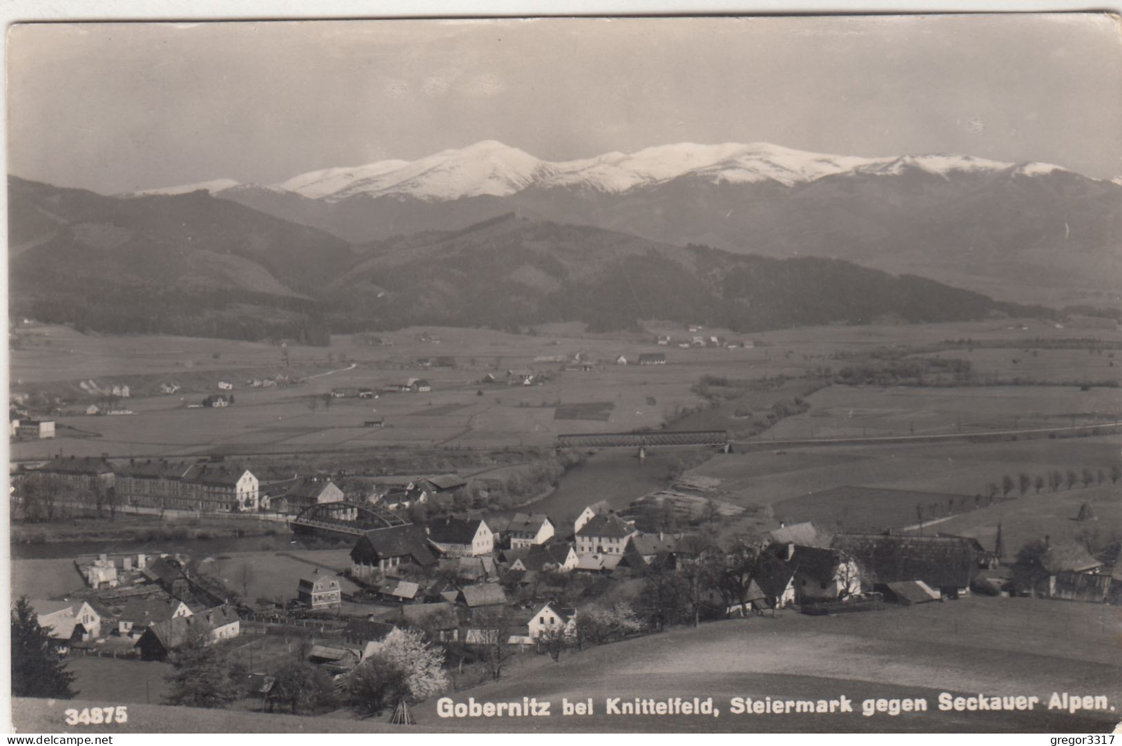 E1711) GOBERNITZ Bei KNITTELFELD - Steiermark - Häsuer Gegen Seckauer Alpen ALT - Knittelfeld