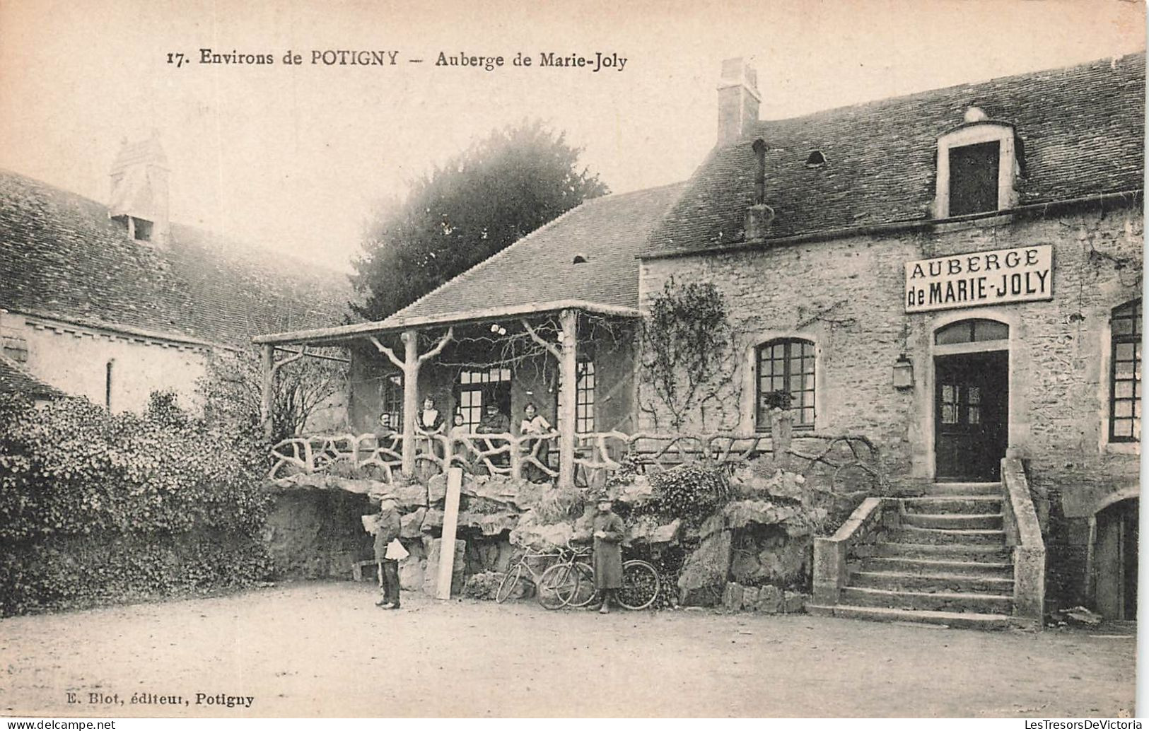 FRANCE - Environs De Pontigny - Auberge De Marie Joly - Carte Postale Ancienne - Pontigny