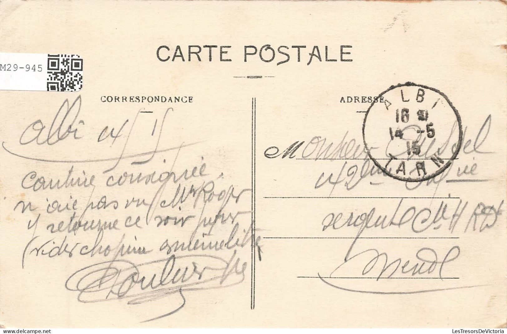 FRANCE - Albi - Vue Générale Prise Du Clocher De La Cathédrale - Carte Postale Ancienne - Albi