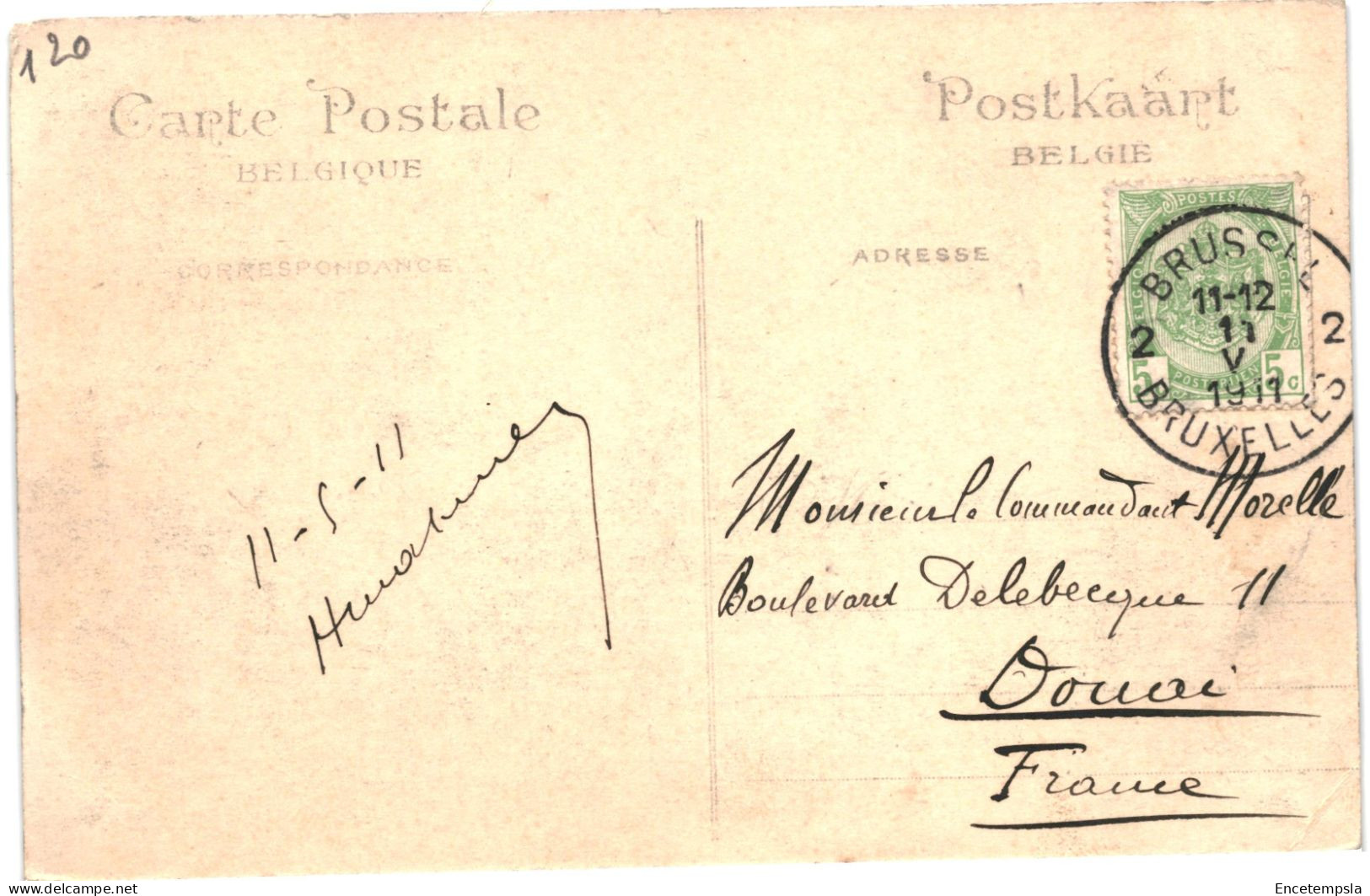 CPA Carte Postale Belgique Bruxelles Le Président De La République Française Avec Le Roi Albert    VM75713 - Personnages Célèbres
