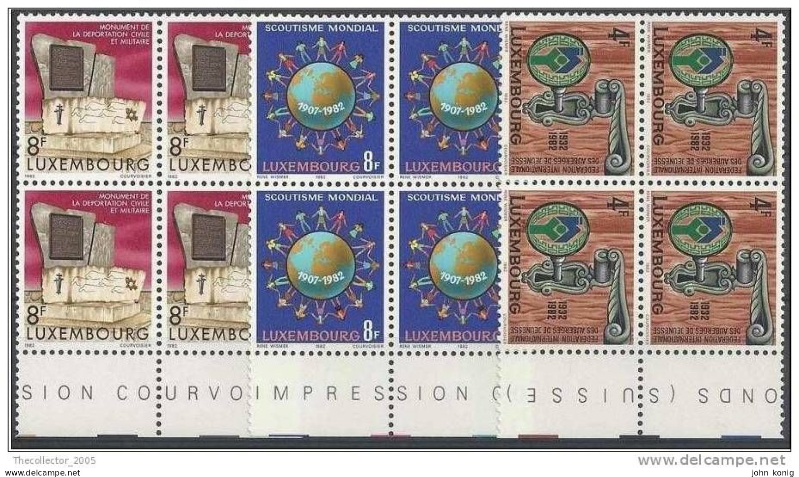 LUSSEMBURGO - LUXEMBOURG - Lotto Di Nuovi - Stamps Lot New-mint (SCOUT SCOUTISM) - Collections