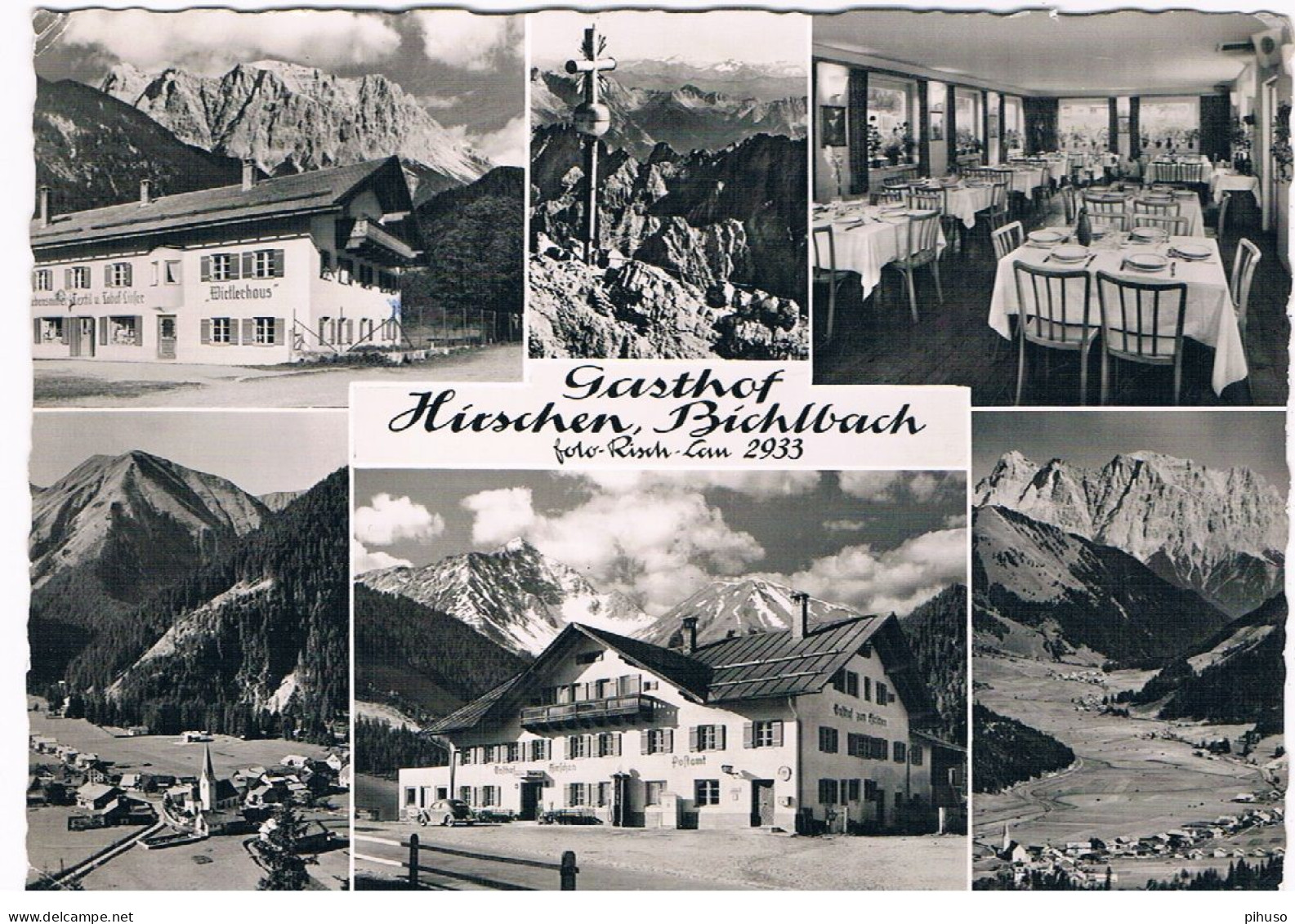 A-6127  BICHLBACH : Gasthof Hirschen - Reutte