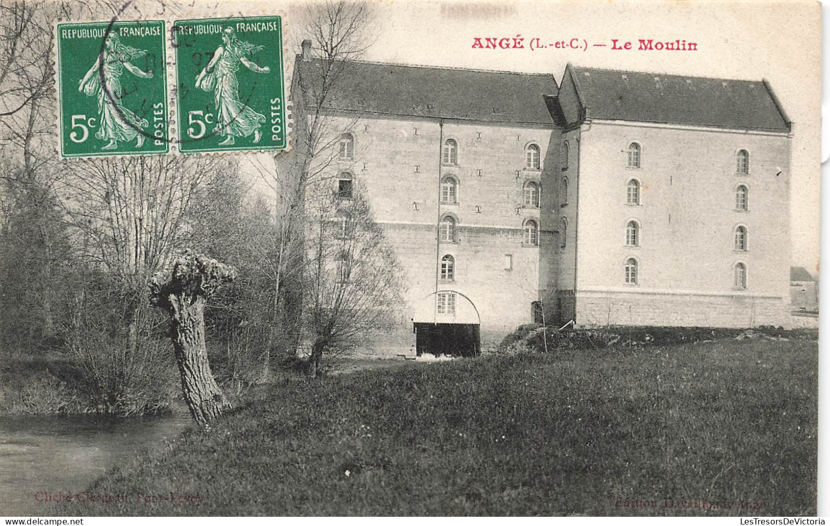 FRANCE - Angé - Le Moulin - Carte Postale Ancienne - Andere & Zonder Classificatie