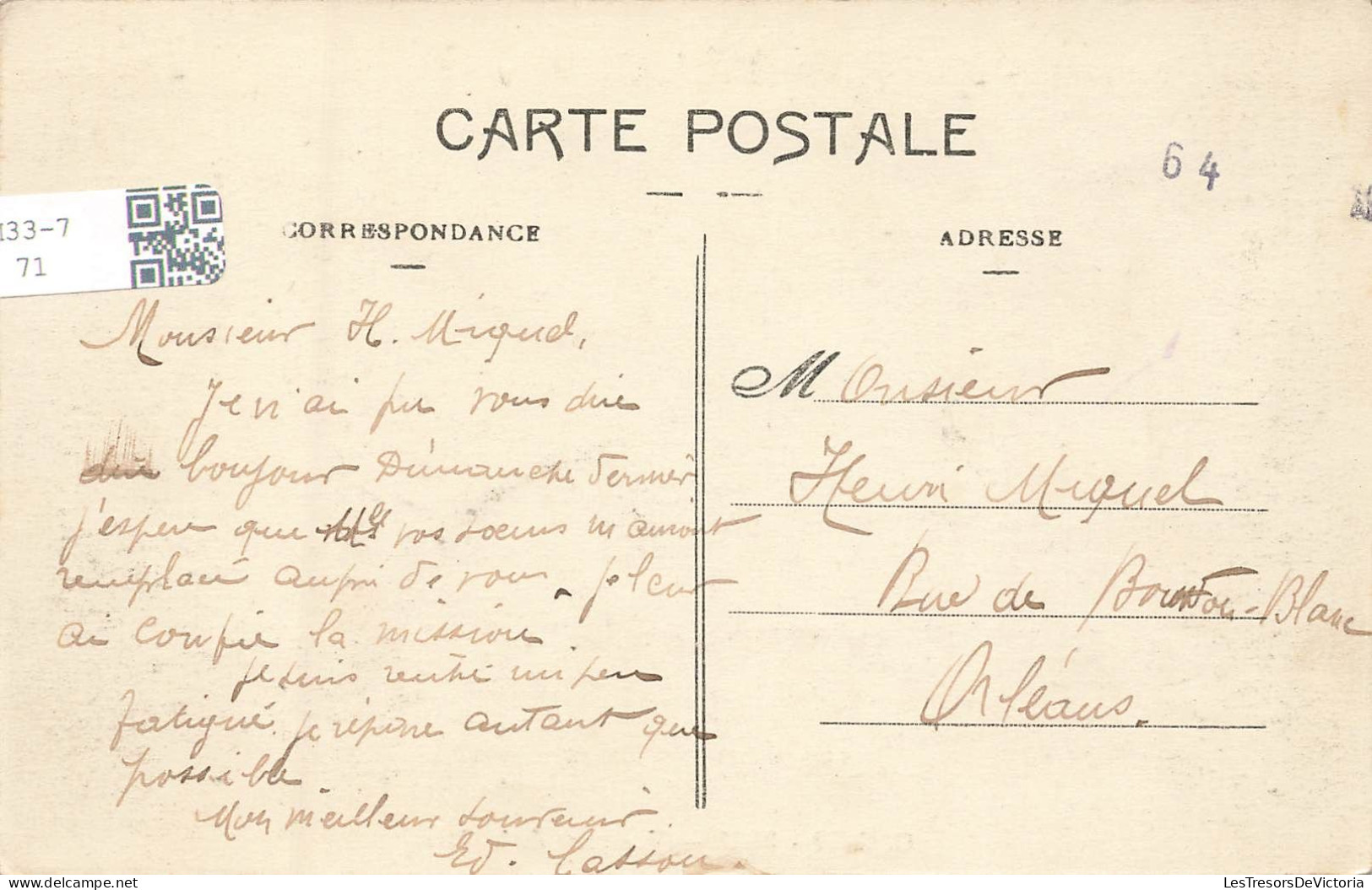 FRANCE - Pau - Vue Prise De La Gare - Animé - Carte Postale Ancienne - Pau