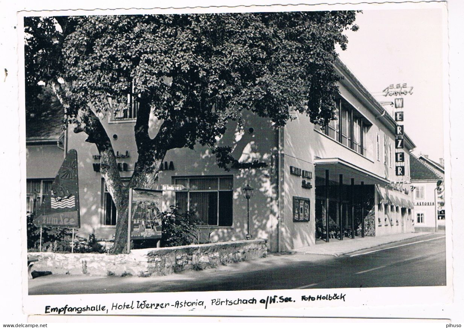 A-6133   PÖRTSCHACH : Hotel Werzer - Empfanghalle - Pörtschach
