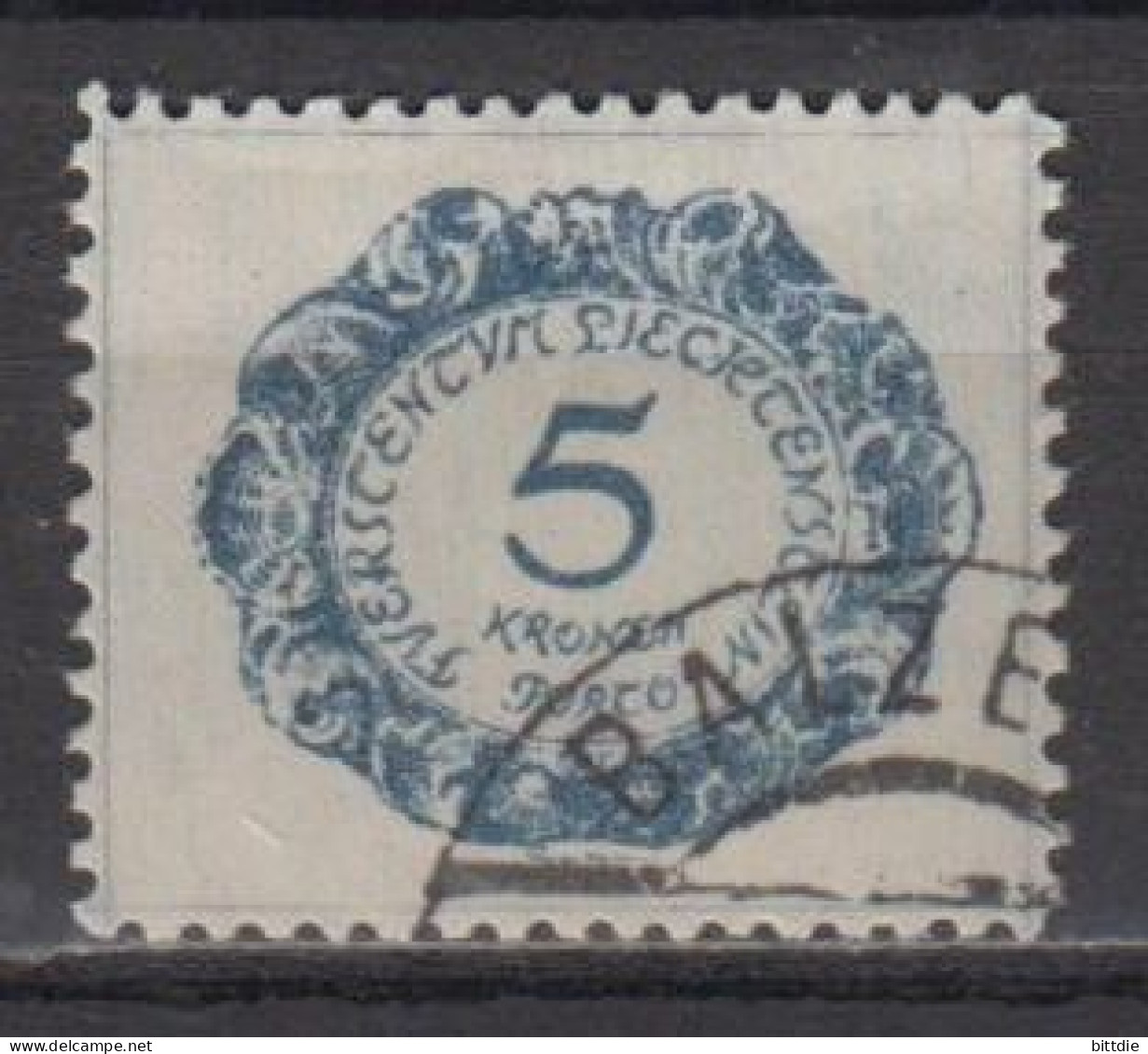 Liechtenstein , P 12 , O   (U 8367) - Strafportzegels