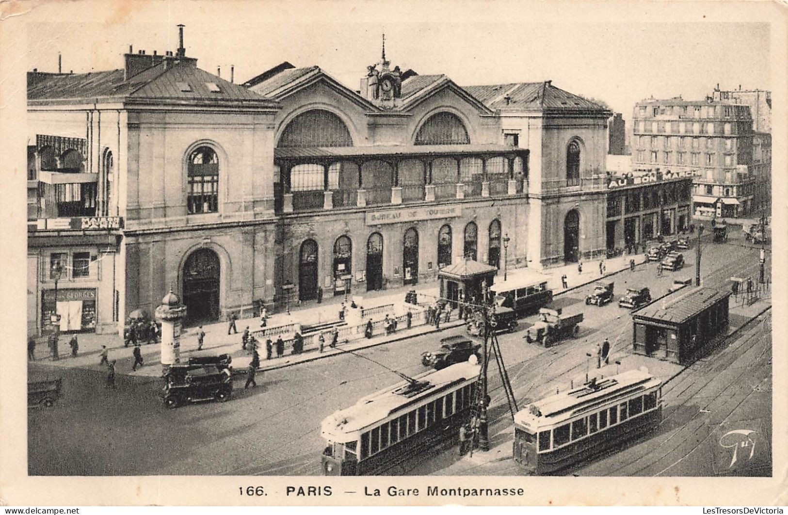 FRANCE - Paris - La Gare Montparnasse - Carte Postale Ancienne - Other Monuments