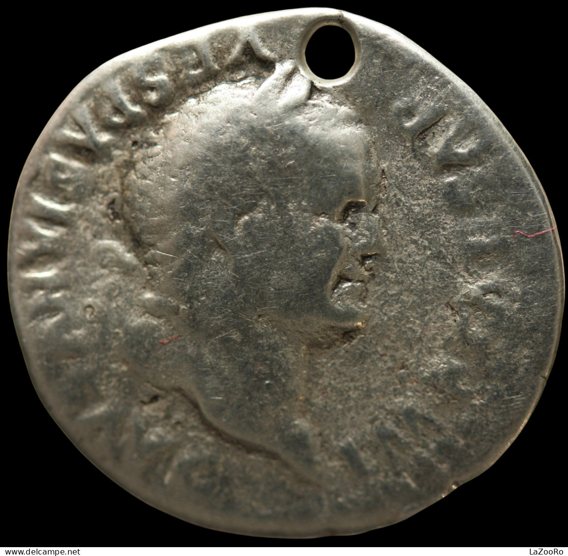 LaZooRo: Roman Empire - AR Denarius Of Vespasian (69-79 AD), Pax, Ex Antique Jewellery - Les Flaviens (69 à 96)