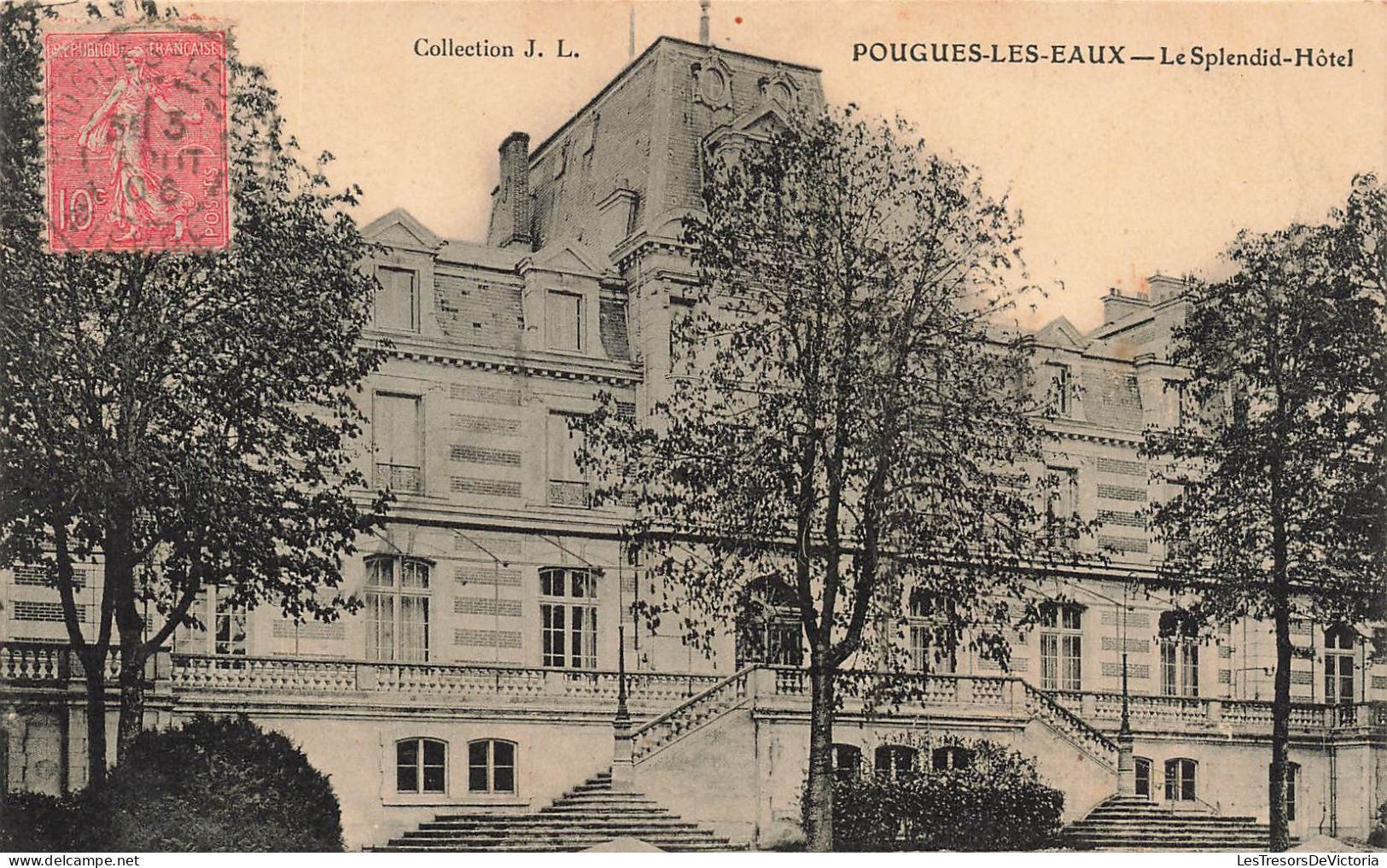 FRANCE - Pougues Les Eaux - Le Splendid Hôtel - Coll JL - Carte Postale Ancienne - Pougues Les Eaux