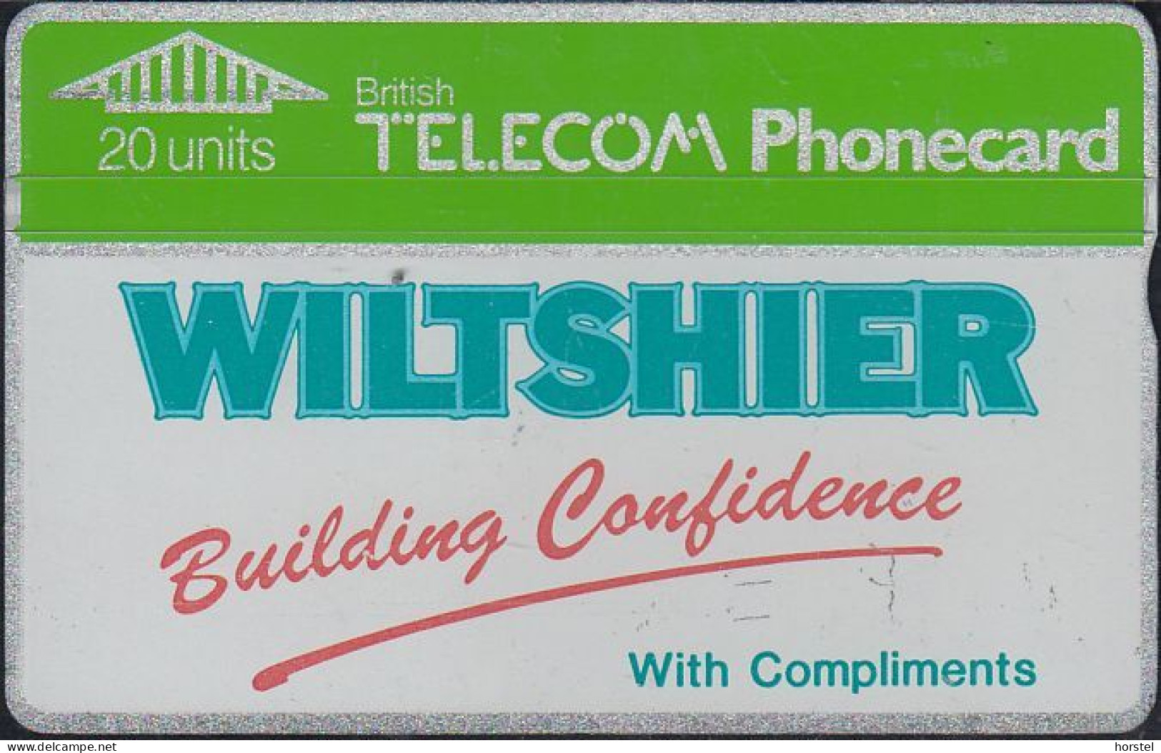 UK - British Telecom L&G  BTP007 - BT Promotional Cards - Wiltshier - 20 Units - 951G - BT Emissions Privées