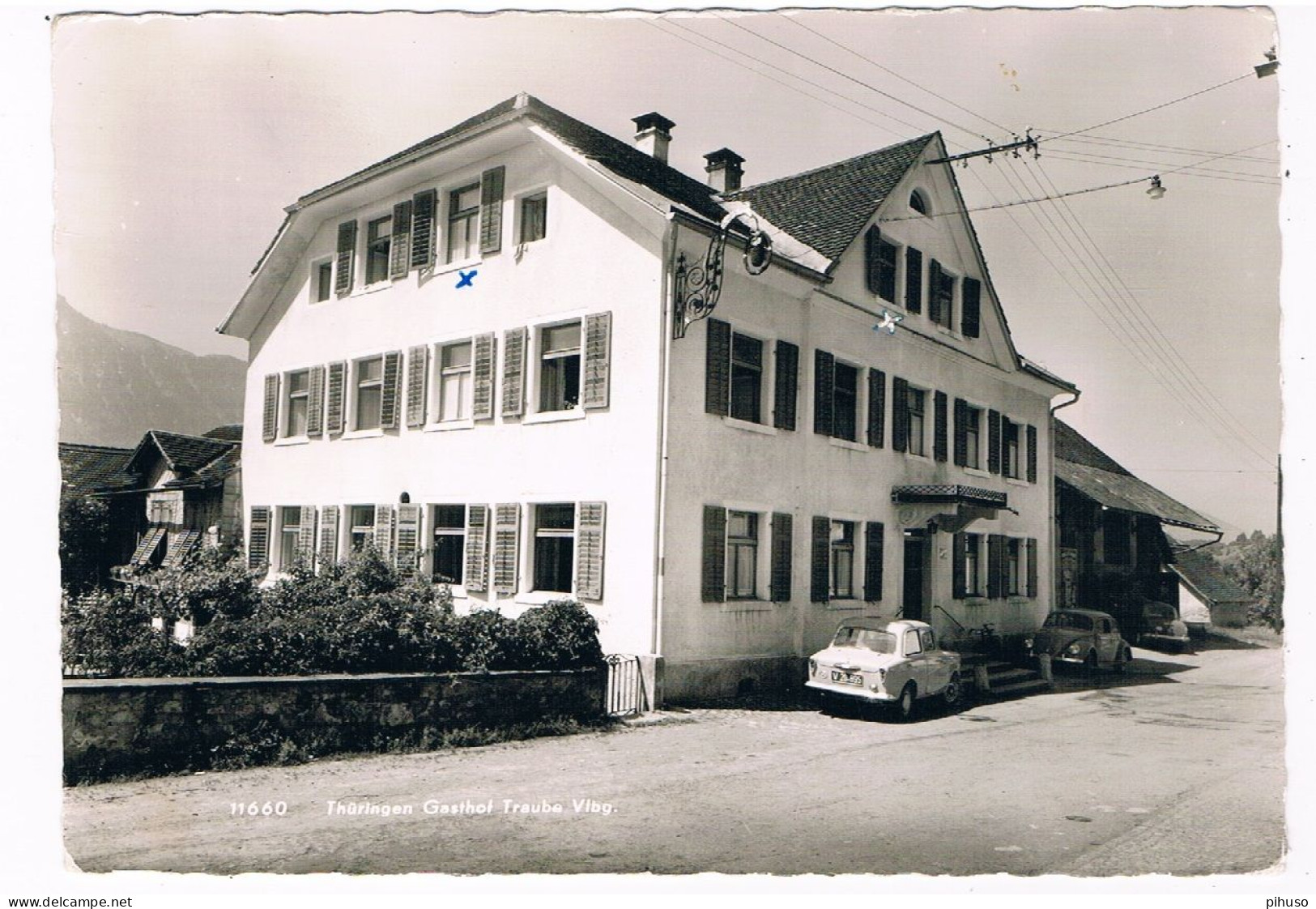 A-6136  THÜRINGEN : Gasthof Traube - Bludenz