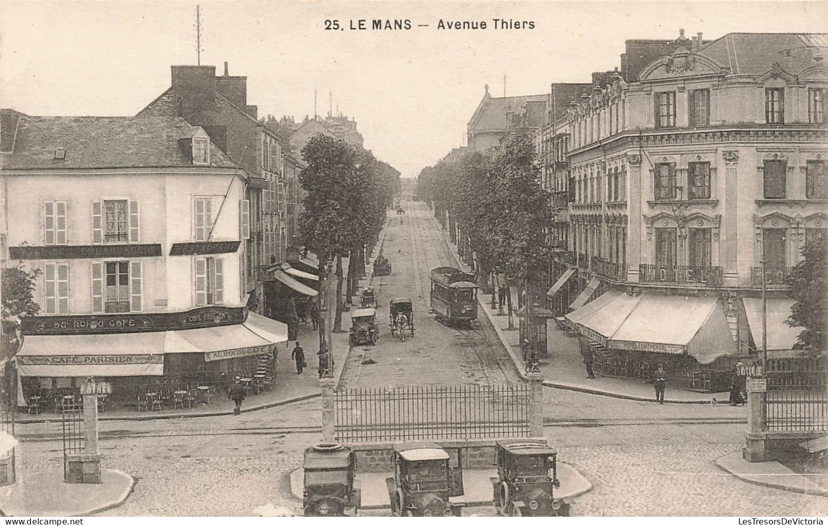 FRANCE - Le Mans - Avenue Thiers - Carte Postale Ancienne - Le Mans
