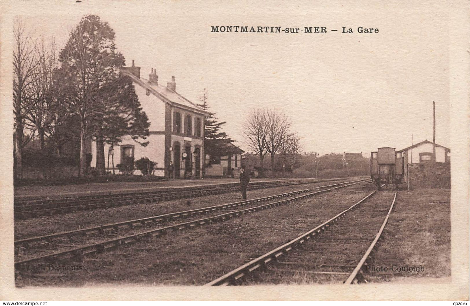 MONTMARTIN Sur Mer -  La GARE - Montmartin Sur Mer