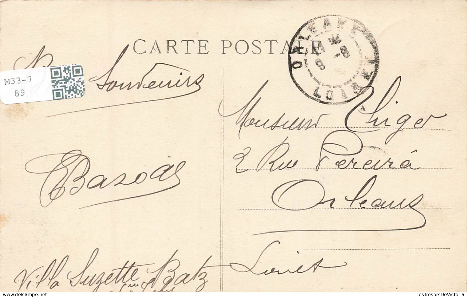 FRANCE -  Batz - Vue Générale De La Plage Saint Michet - Animé - Carte Postale Ancienne - Batz-sur-Mer (Bourg De B.)
