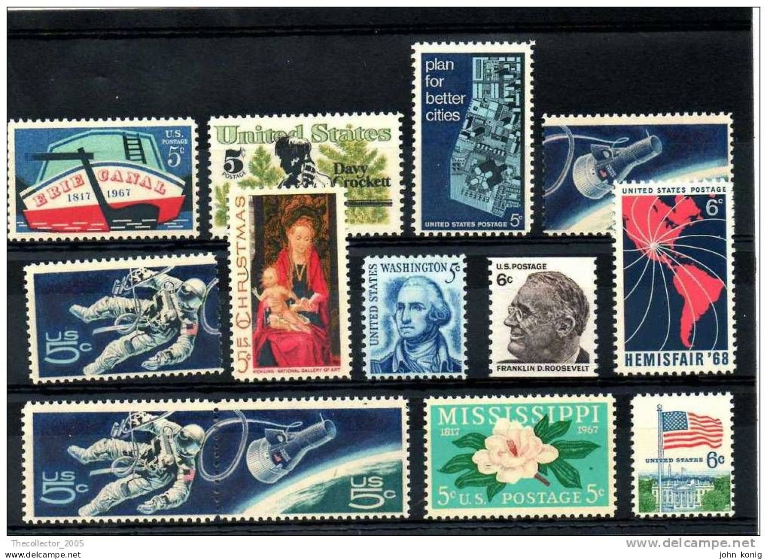 STATI UNITI D'AMERICA - U.S.A. - Lotto Francobolli Nuovi-linguellati - Lot Of Classic New-hinged Stamps - Collections