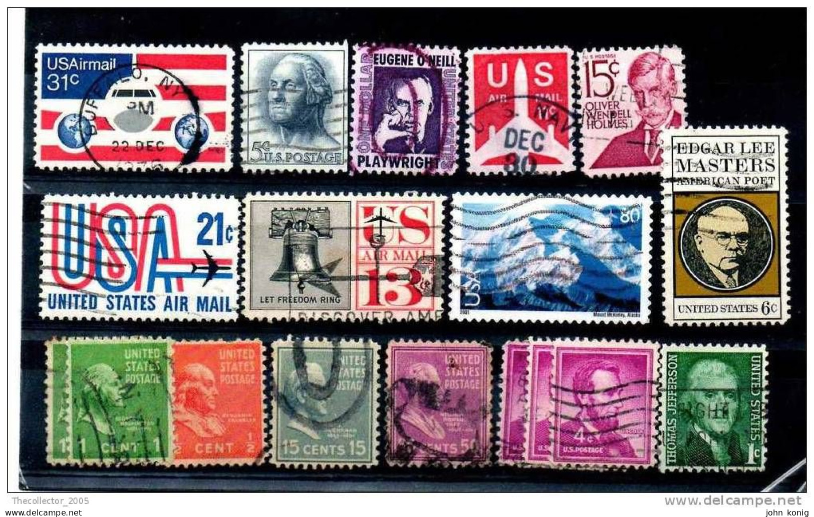 STATI UNITI D'AMERICA - U.S.A. - Lotto Francobolli Usati Classici - Lot Of Classic Used Stamps - Collezioni & Lotti