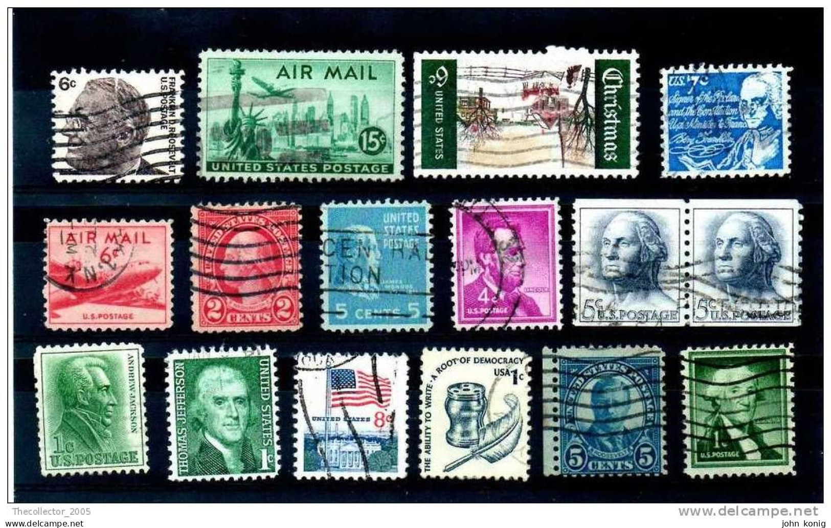 STATI UNITI D'AMERICA - U.S.A. - Lotto Francobolli Usati Classici - Lot Of Classic Used Stamps - Sammlungen