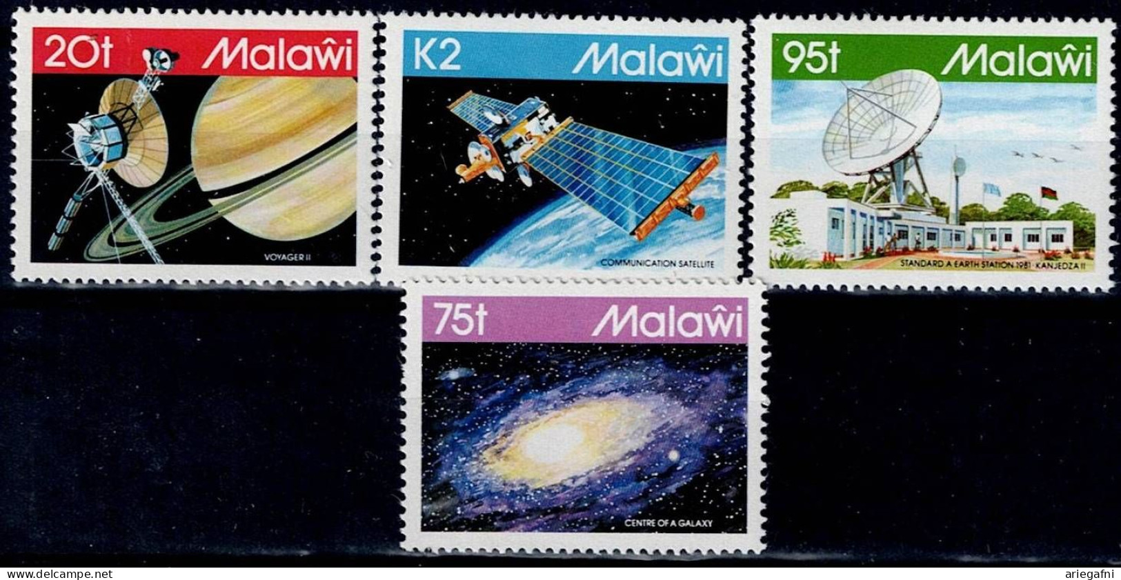 MALAWI  1981 INTERNATIONAL TELECOMMUNICATION CONNECTION MI No 360-3 MNH VF!! - Malawi (1964-...)