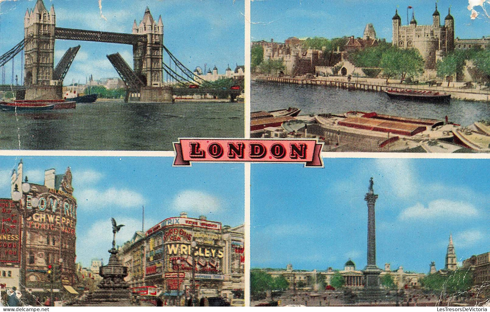 ROYAUME-UNI - Angleterre - London - Tower Of London - Tower Bridge - Carte Postale - Tower Of London