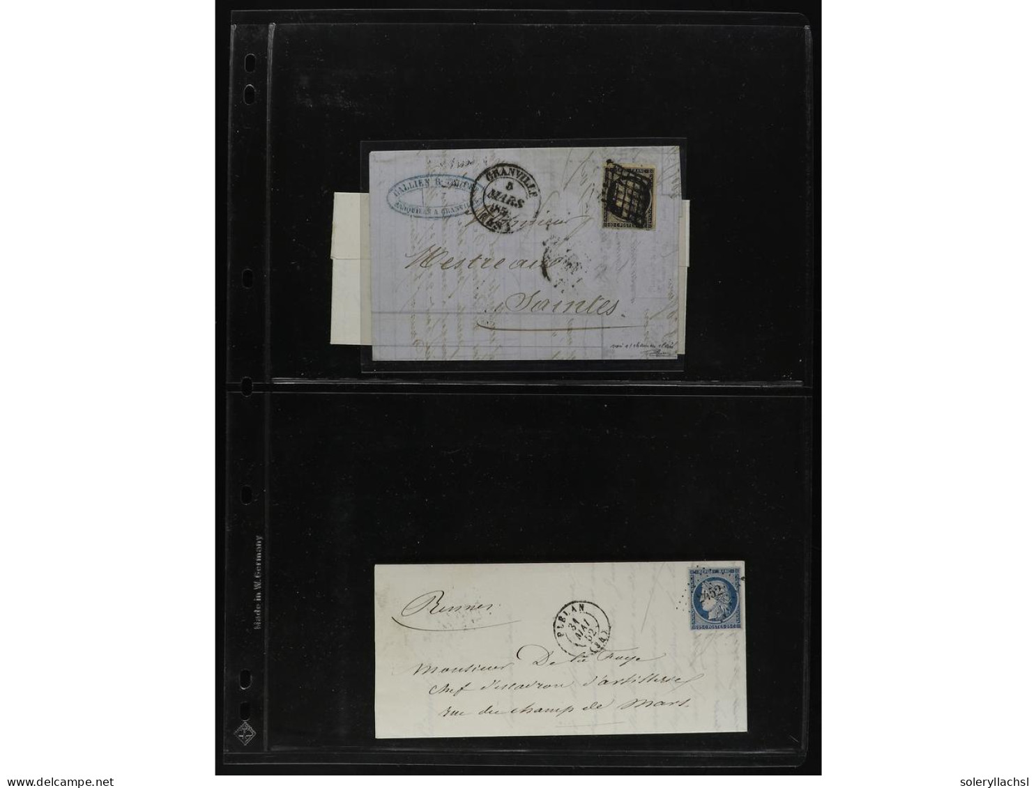 FRANCIA. 1850-1920. Lot Of 109 Covers And Cards. - Andere & Zonder Classificatie