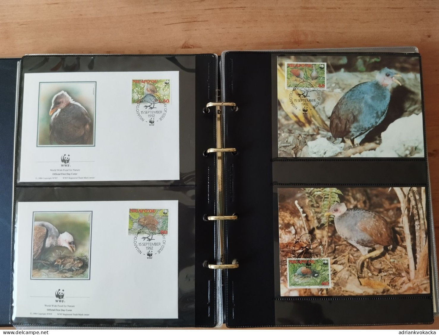 WWF - Two albums with various fauna