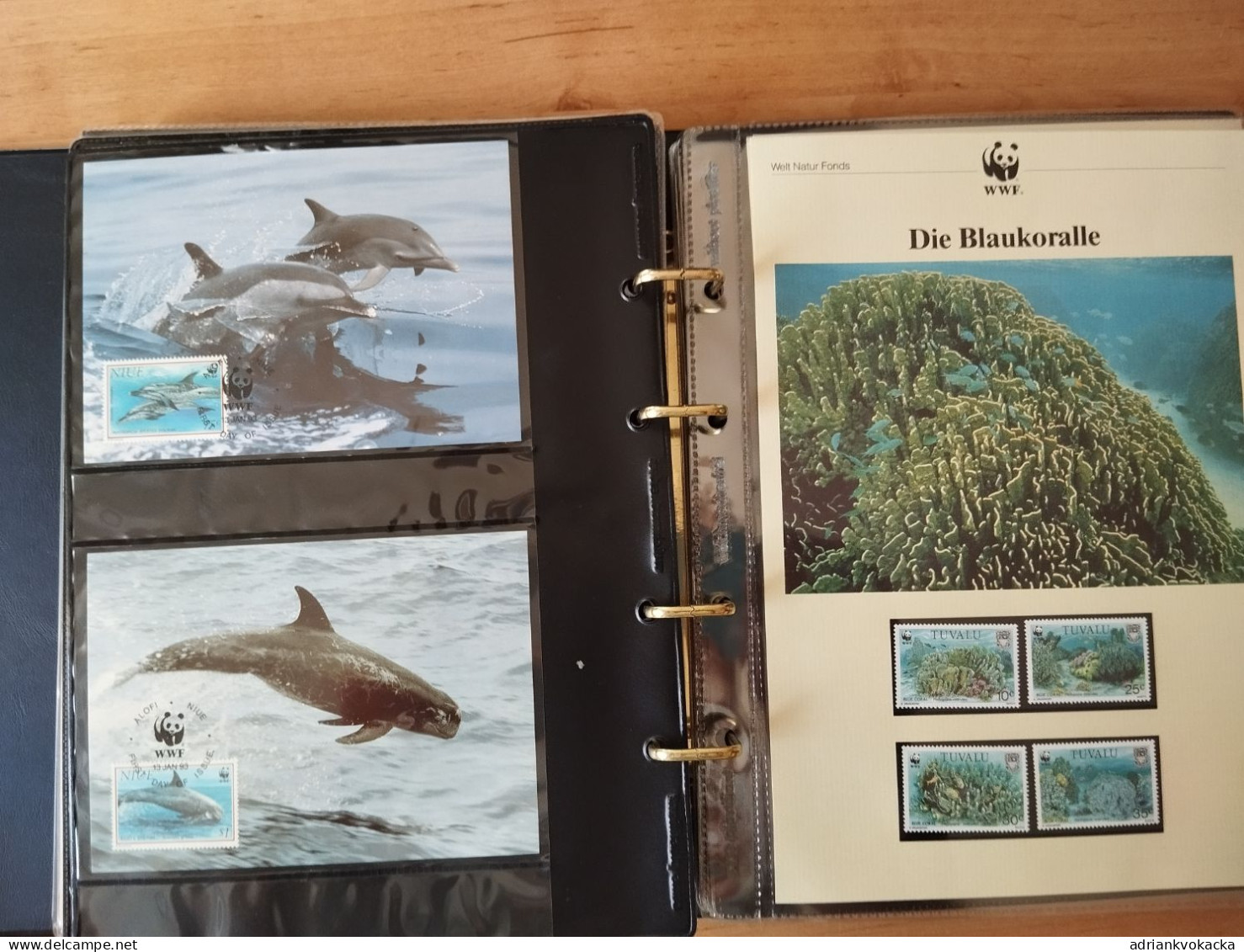 WWF - Two albums with various fauna