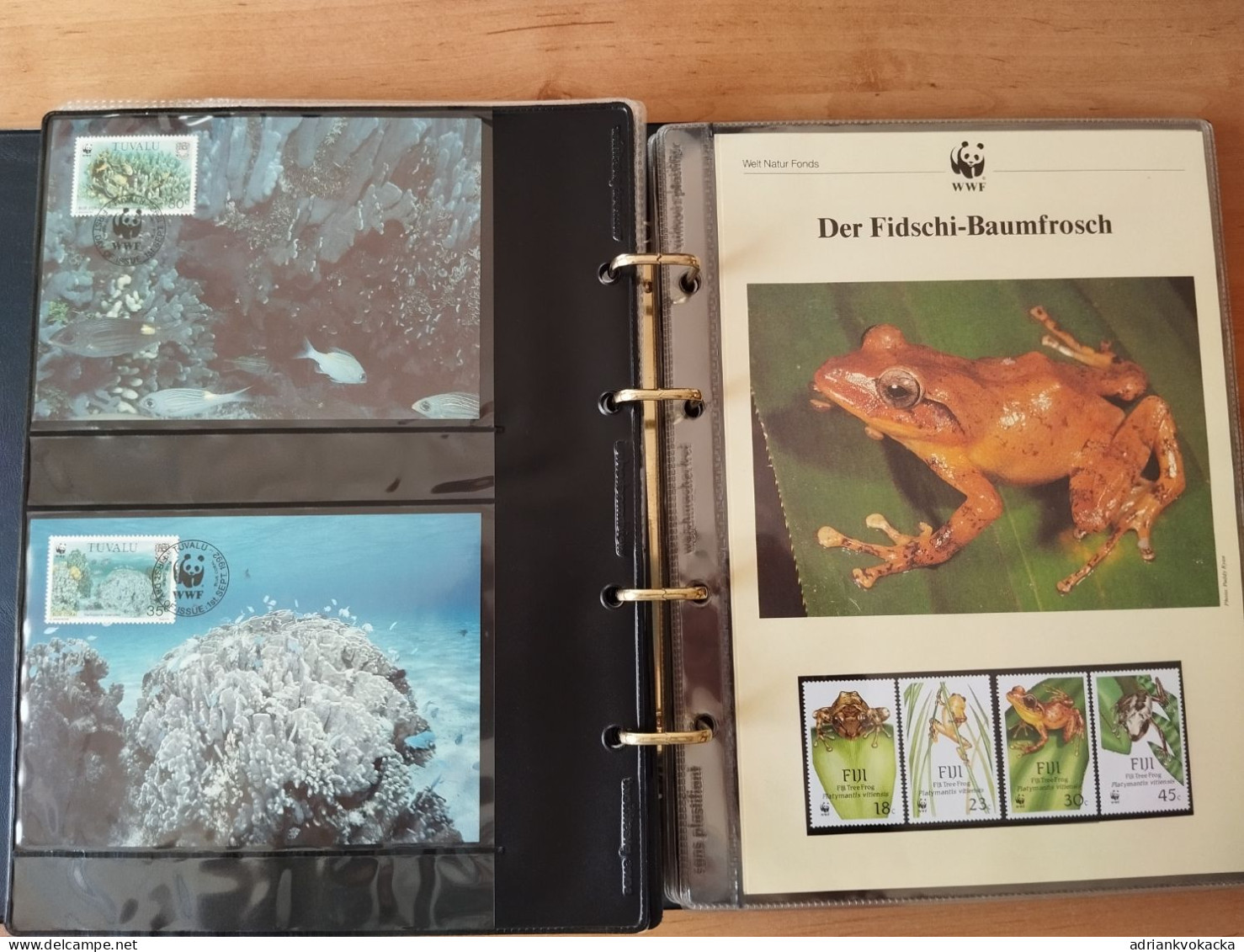WWF - Two albums with various fauna