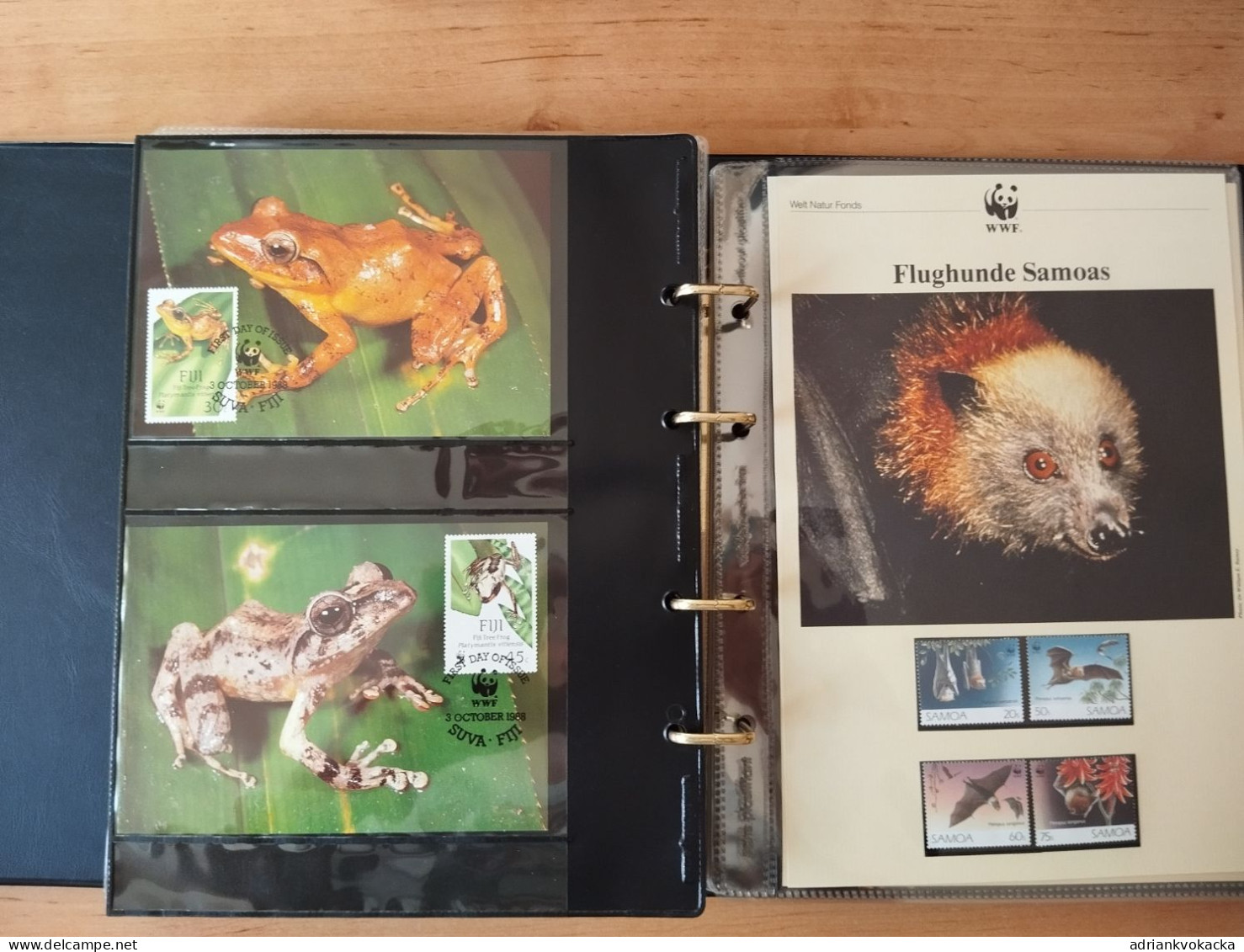 WWF - Two albums with various fauna