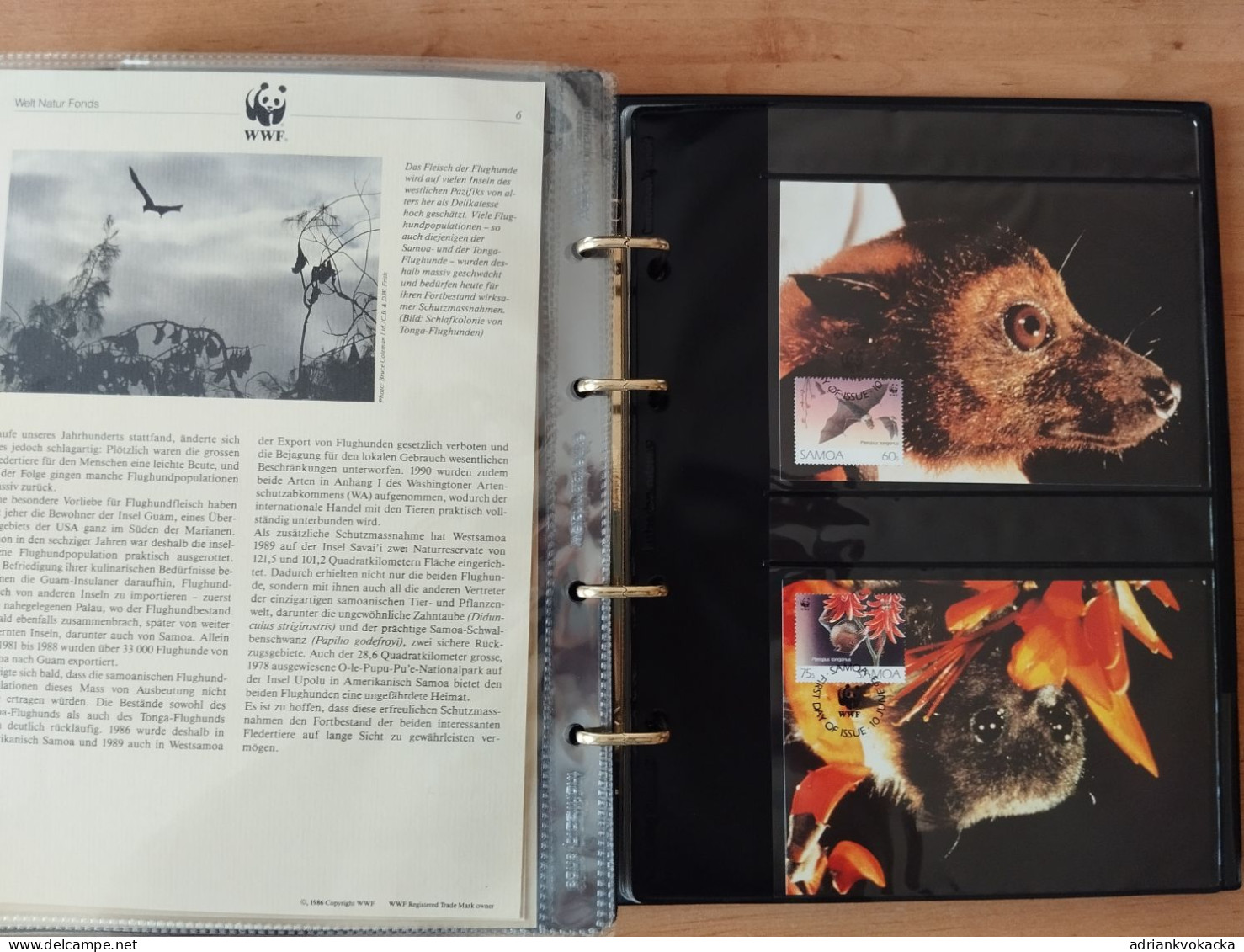 WWF - Two albums with various fauna