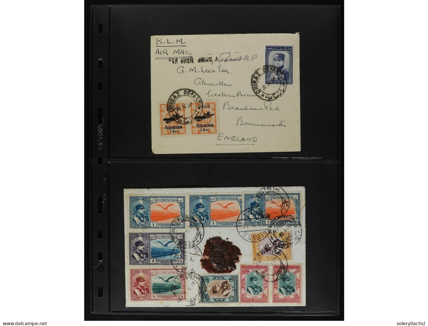 IRAN. 1930-35. Lot Of 20 Air Mail Covers. - Autres & Non Classés