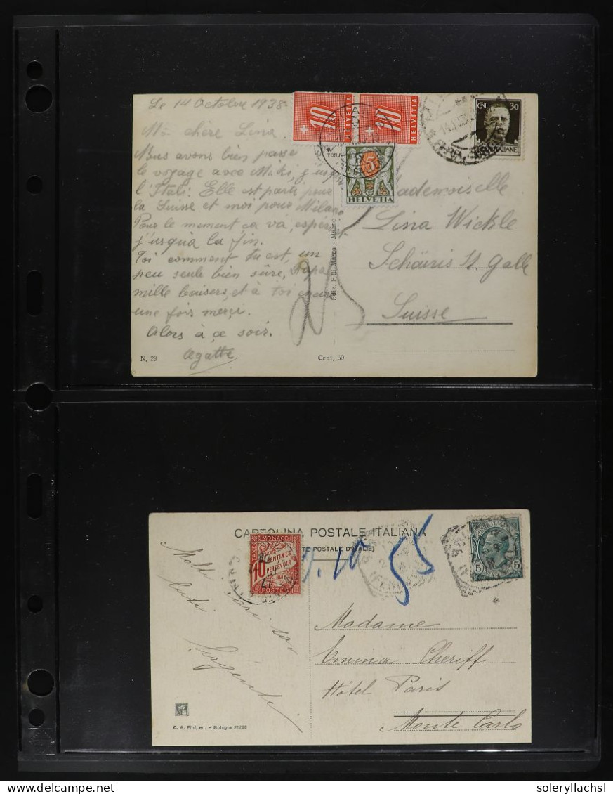 ITALIA. 1900-1940. Lot Of 31 Covers And Cards. - Other & Unclassified