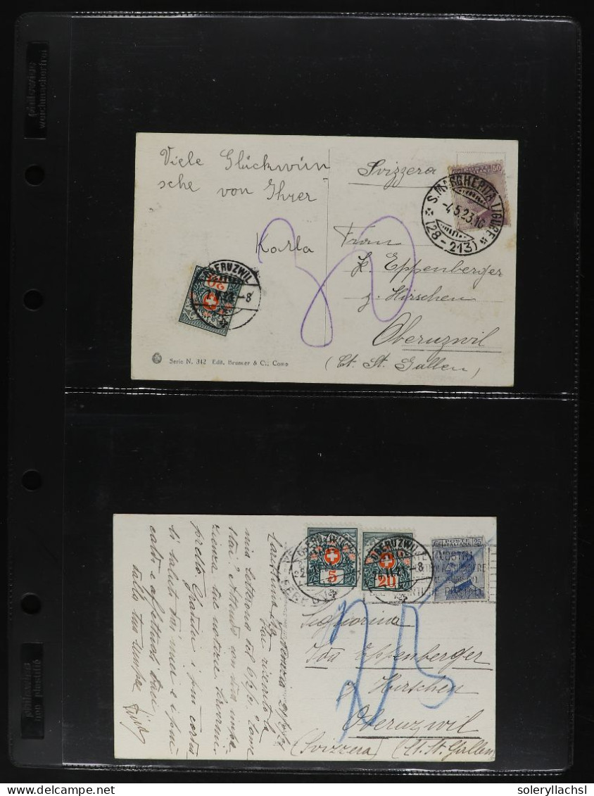 ITALIA. 1900-1940. Lot of 31 covers and cards.