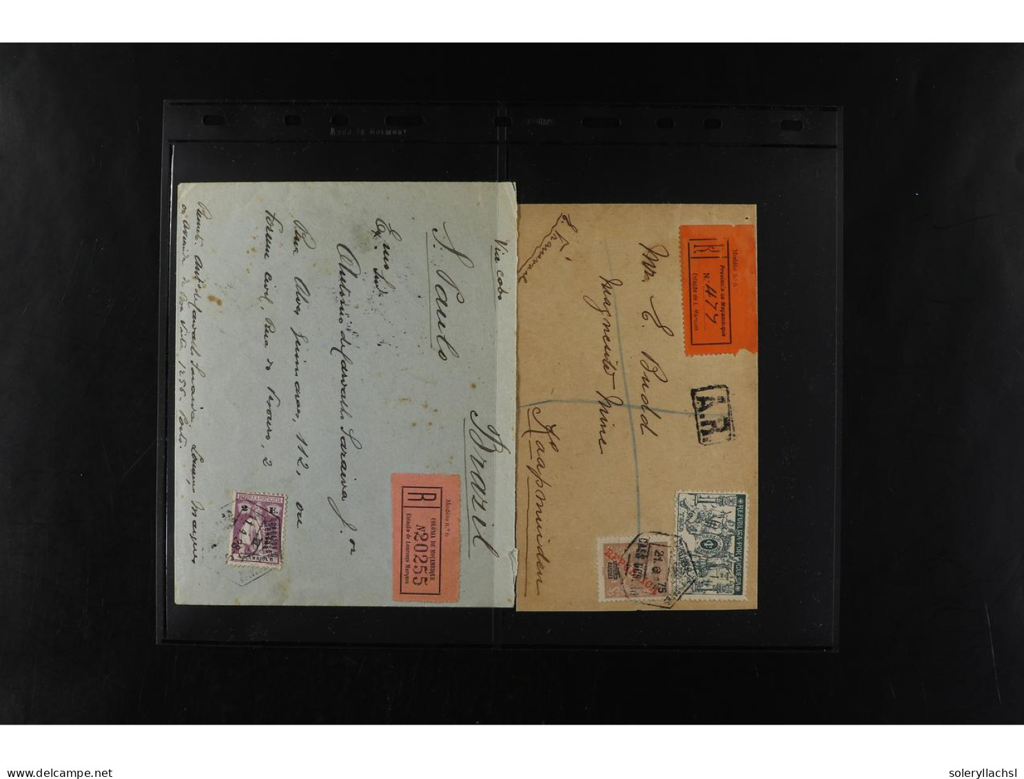 MOZAMBIQUE. 1880-1917. 21 Covers And Cards. - Sonstige & Ohne Zuordnung