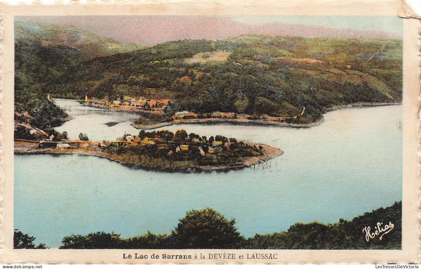 FRANCE - Le Lac De Sarrans à La Devèze Et Laussac - Carte Postale Ancienne - Other & Unclassified