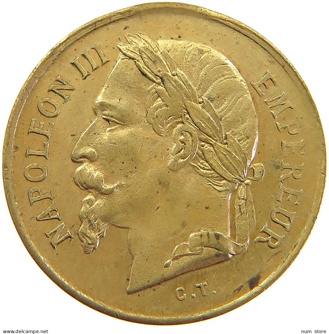 FRANCE MEDAILLE  Napoleon III. (1852-1870) PRINCE IMPERIAL #sm05 1047 - Monarquía / Nobleza