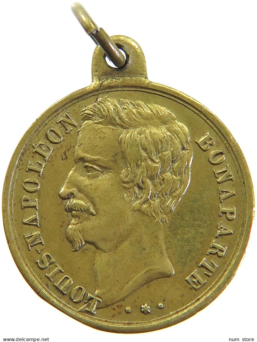 FRANCE MEDAILLE 1848 Napoleon III. (1852-1870) PRESIDENT DE LA REPUBLIQUE #sm05 1055 - Other & Unclassified