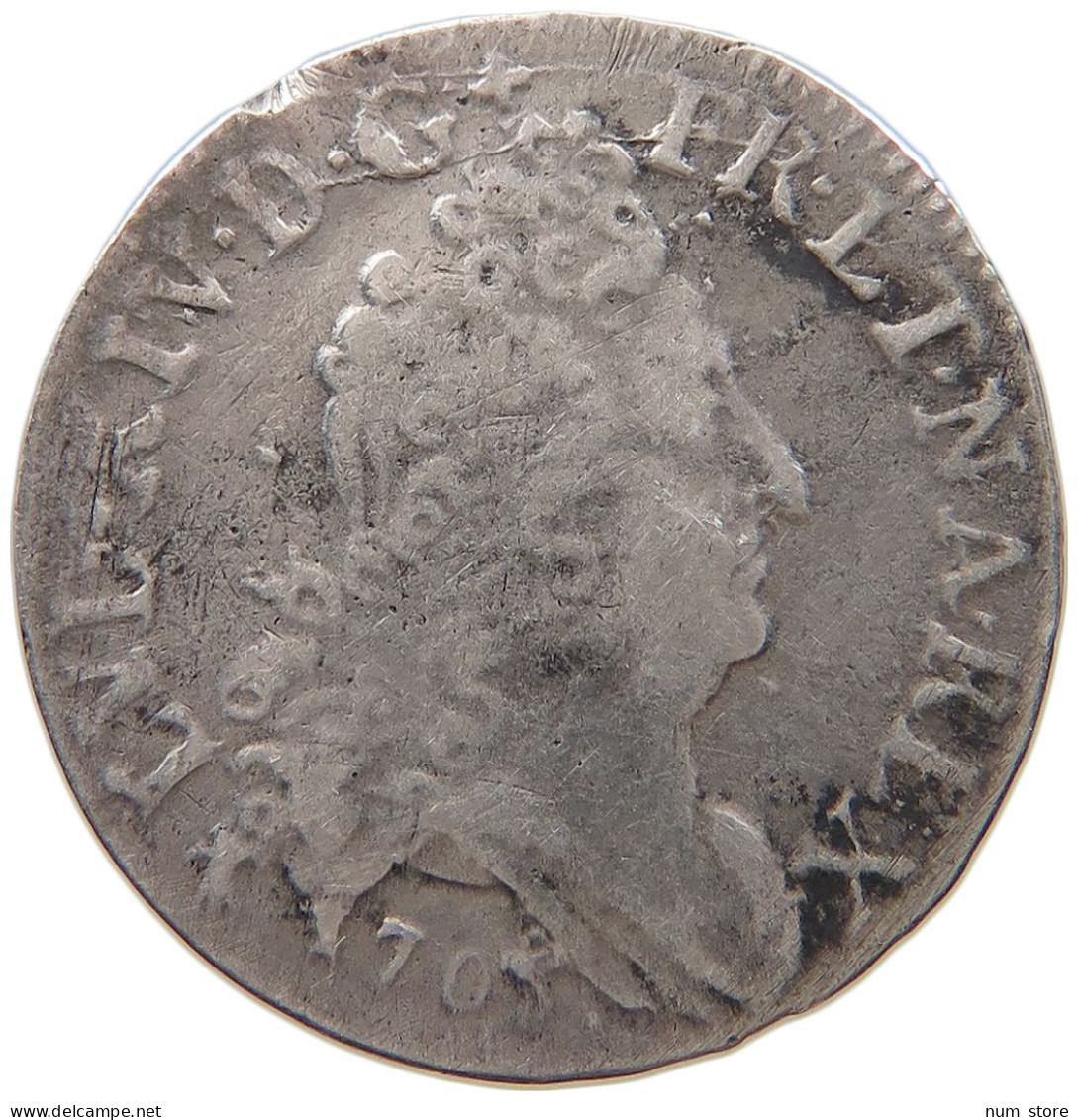 FRANCE 10 SOLS 1705 AA LOUIS XV. (1715–1774) #t027 0023 - 1715-1774 Luigi XV Il Beneamato