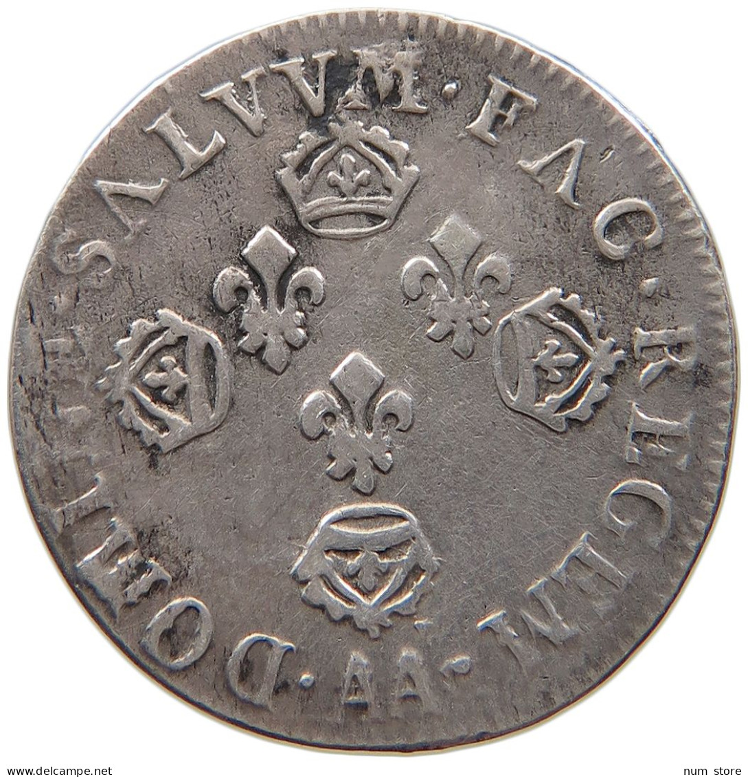 FRANCE 10 SOLS 1705 AA LOUIS XV. (1715–1774) #t027 0023 - 1715-1774 Luis XV El Bien Amado