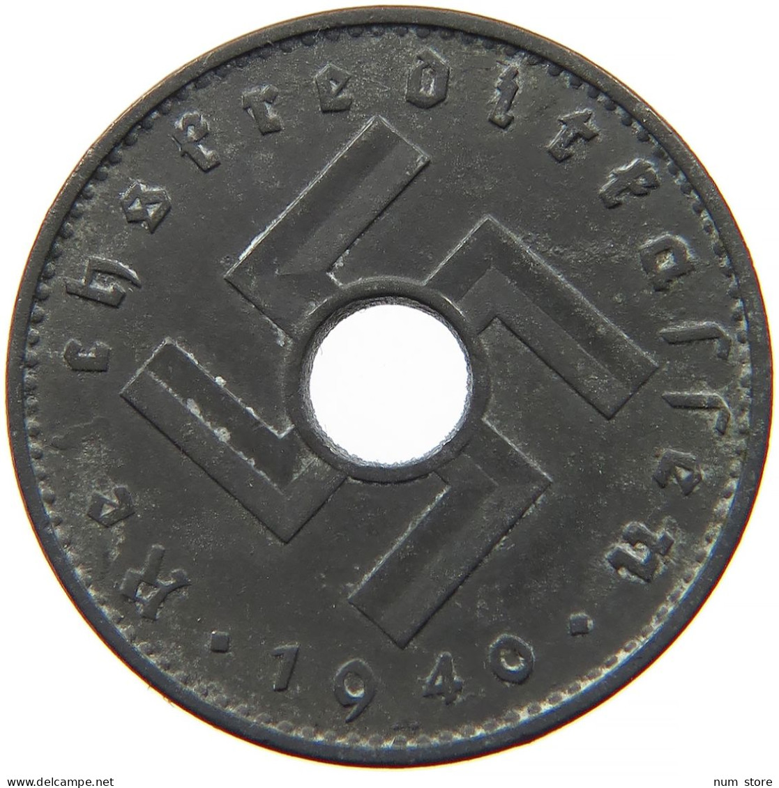 DRITTES REICH 10 PFENNIG REICHSKREDITKASSEN 1940 A  #t028 0345 - 10 Reichspfennig