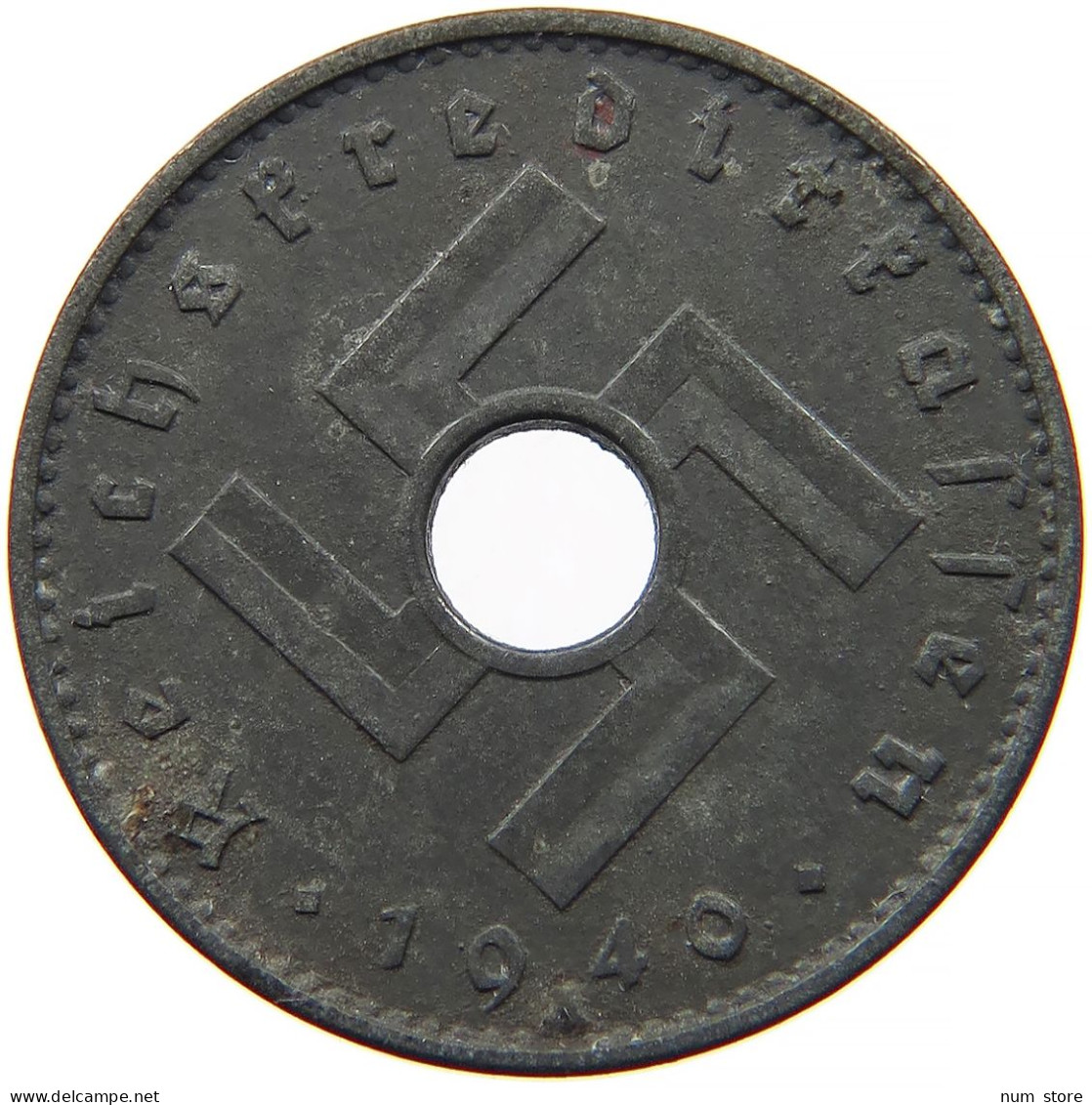 DRITTES REICH 10 PFENNIG REICHSKREDITKASSEN 1940 A  #t028 0347 - 10 Reichspfennig