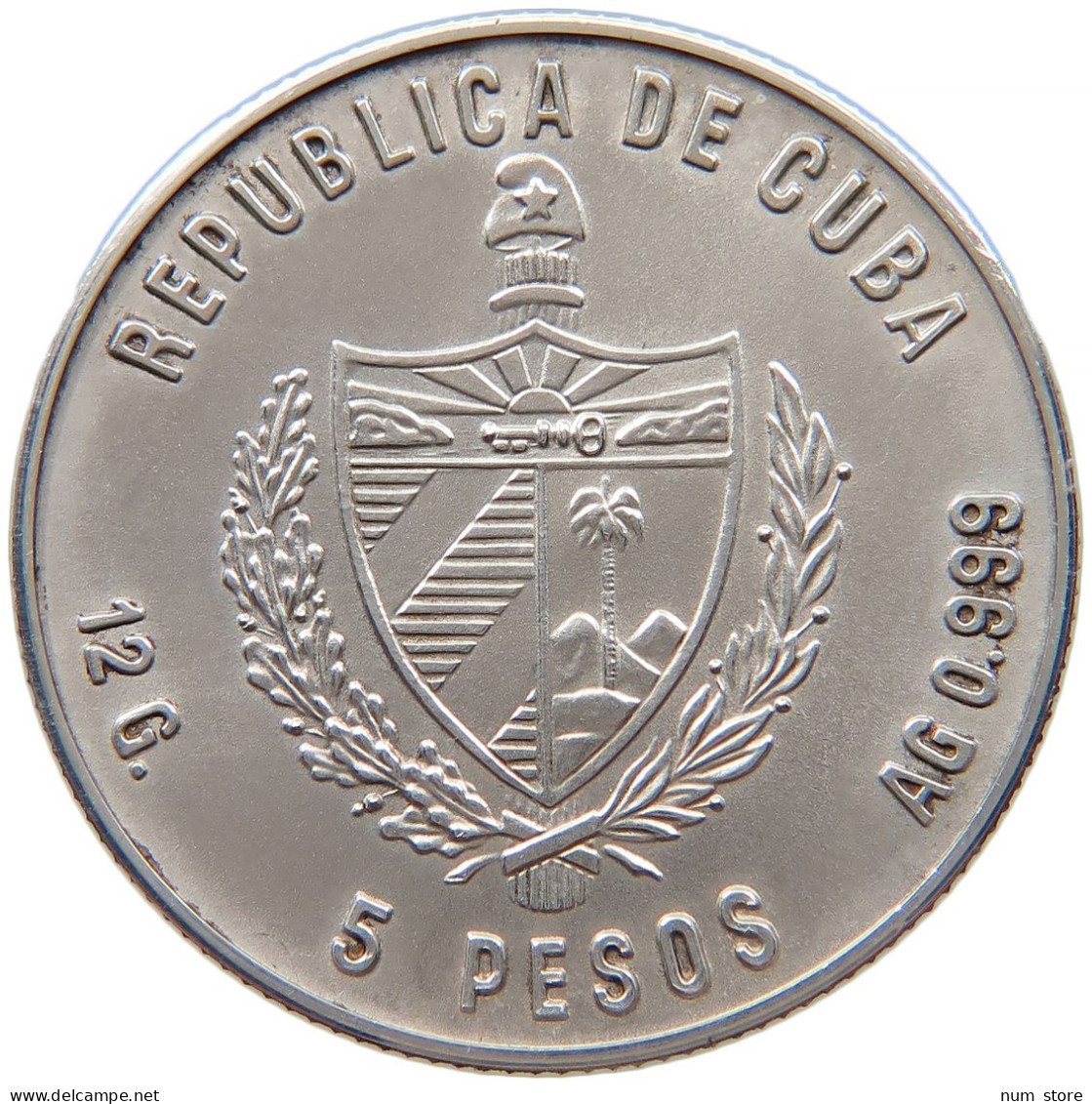 CUBA 5 PESOS 1981  #t024 0231 - Cuba