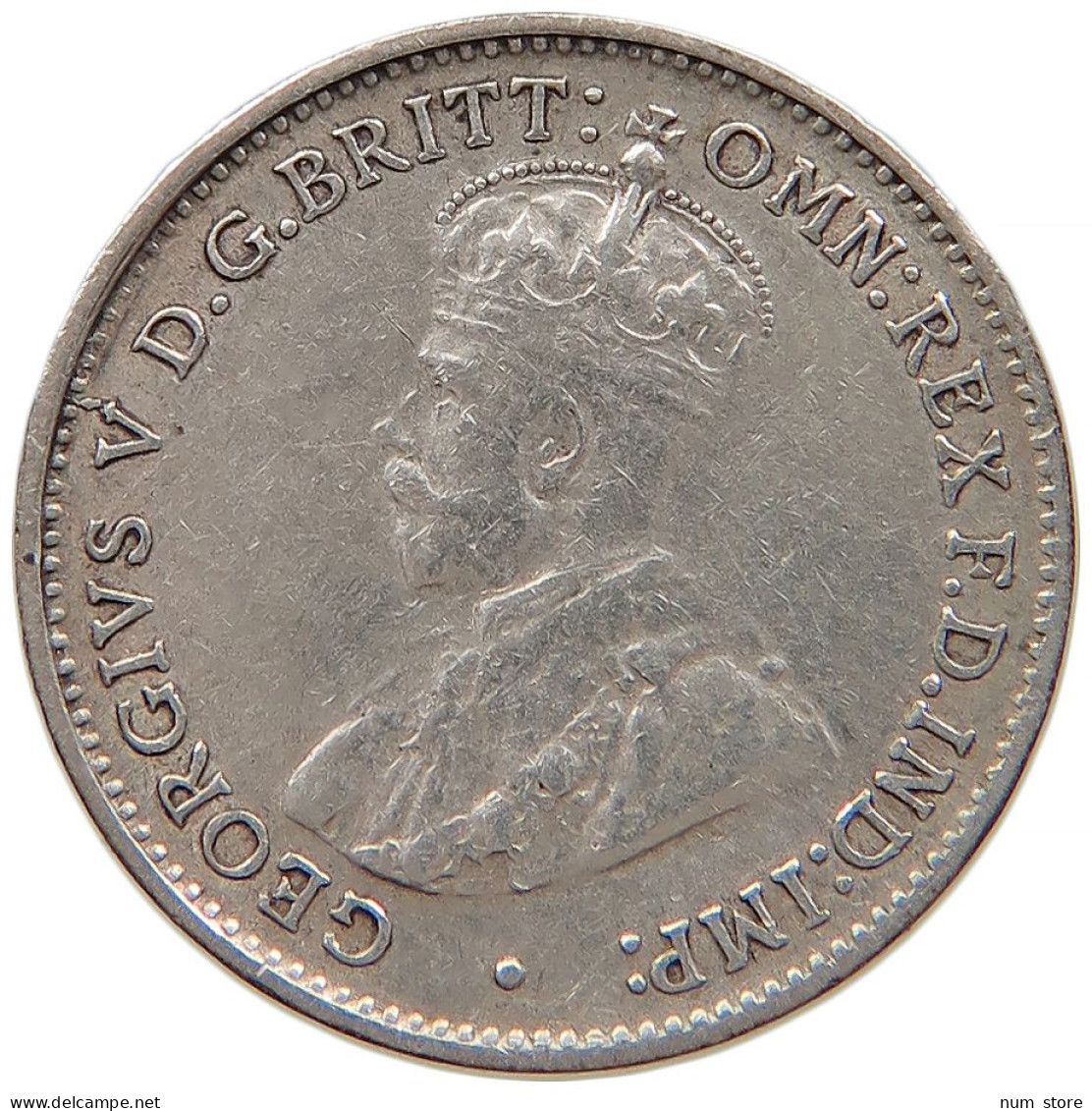 AUSTRALIA THREEPENCE 3 PENCE 1936 George V. (1910-1936) #t023 0321 - Threepence