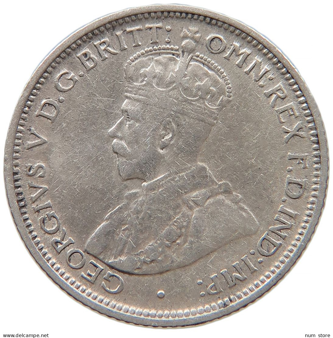 AUSTRALIA SIXPENCE 1911 George V. (1910-1936) #t023 0335 - Sixpence