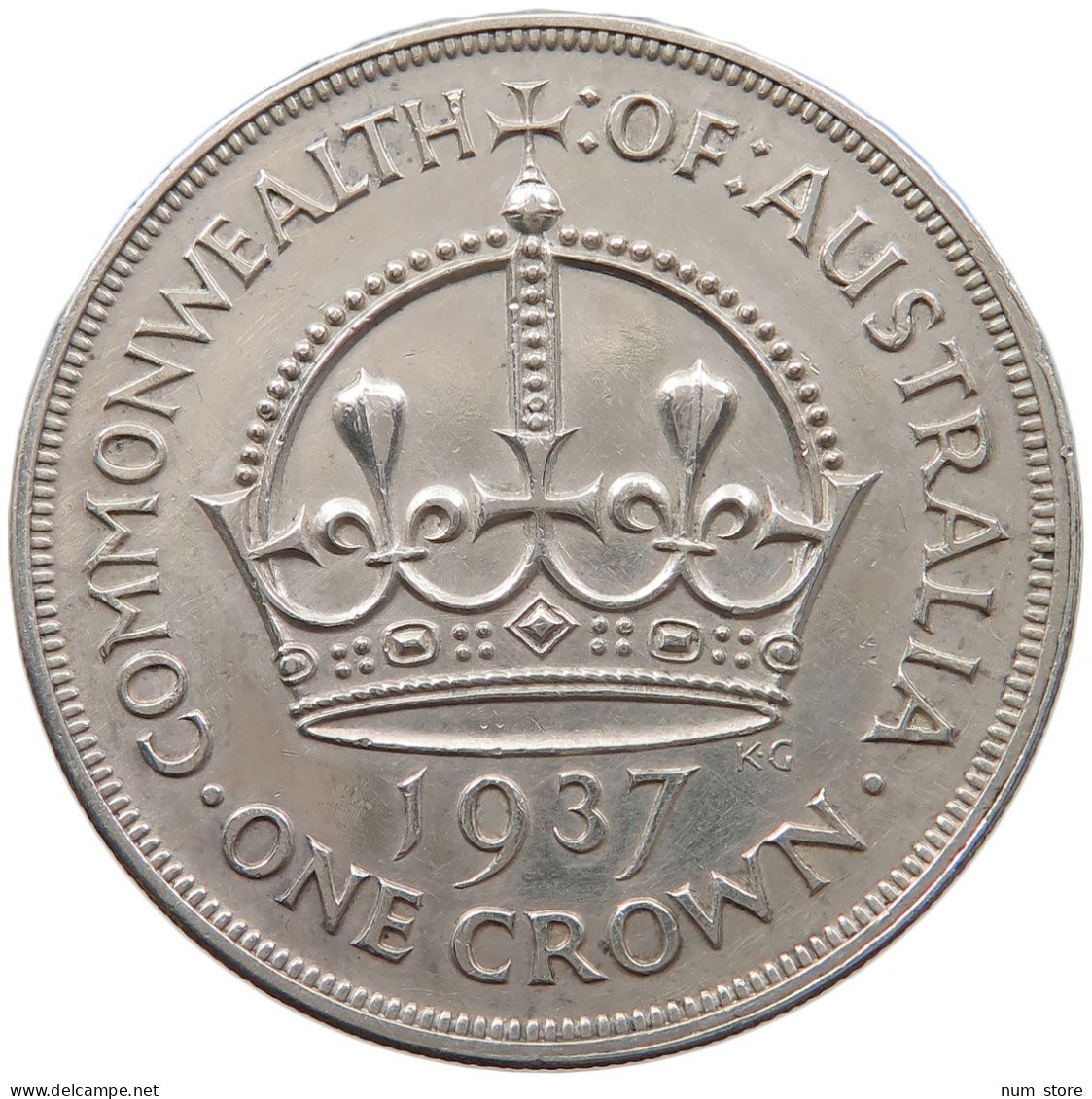 AUSTRALIA CROWN 1937 George VI. (1936-1952) #t023 0351 - Crown