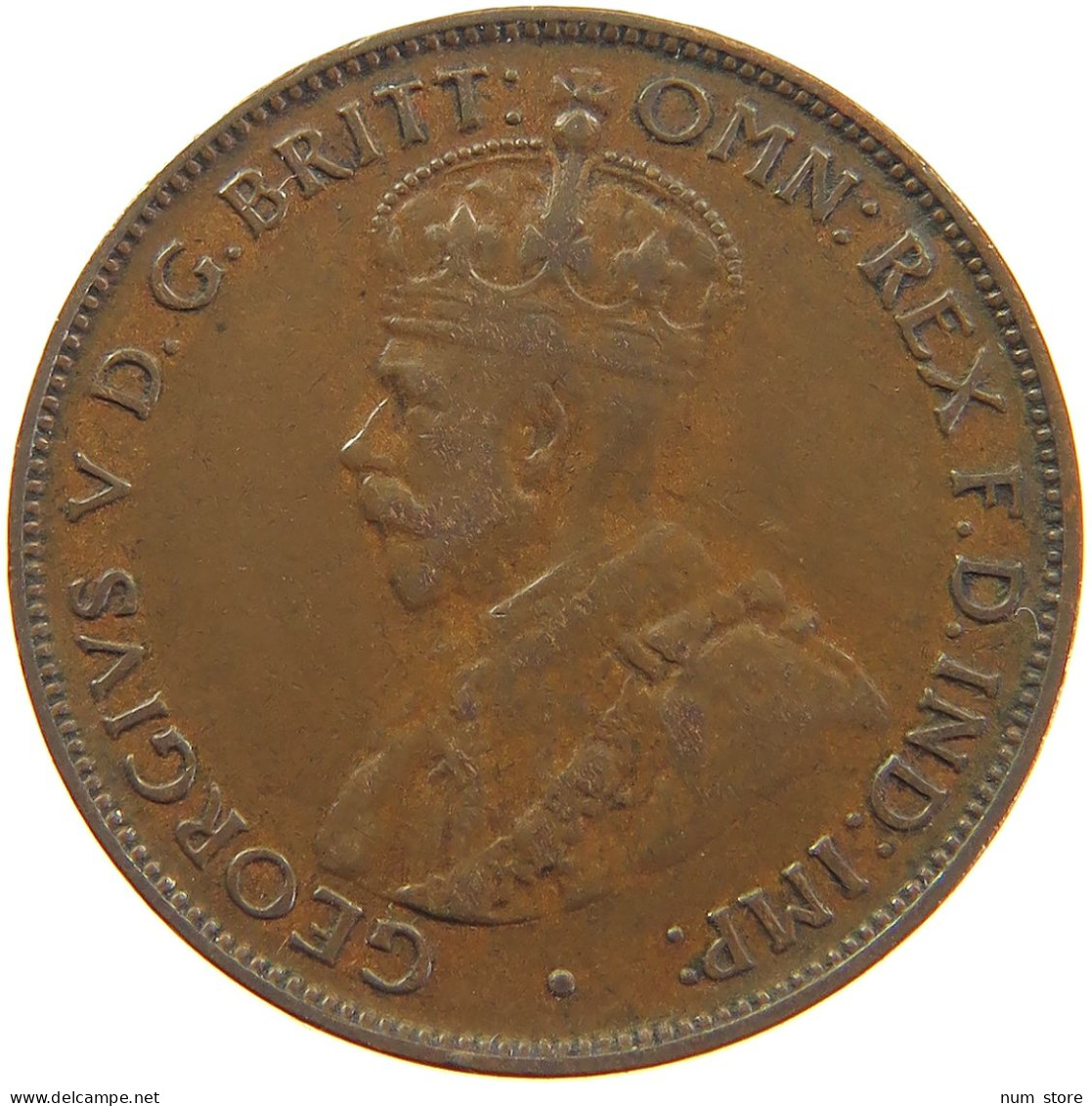 AUSTRALIA HALFPENNY 1932 George V. (1910-1936) #t023 0363 - ½ Penny