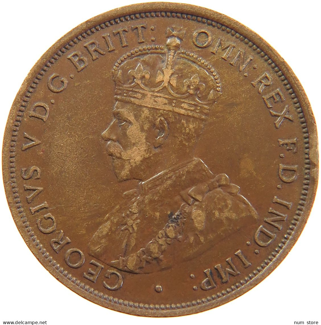 AUSTRALIA PENNY 1915 George V. (1910-1936) #t023 0383 - Penny