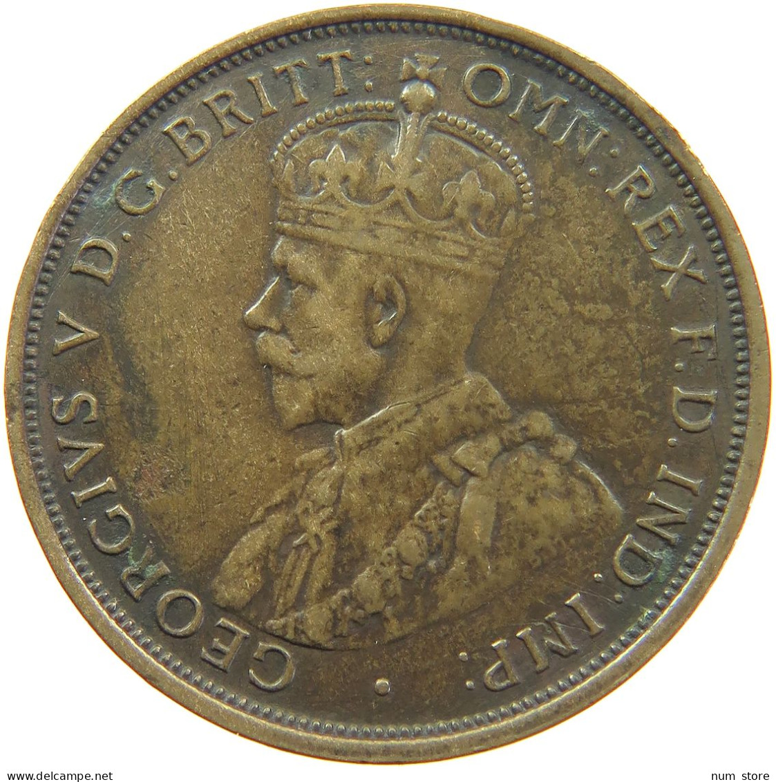 AUSTRALIA PENNY 1911 George V. (1910-1936) #t023 0387 - Penny